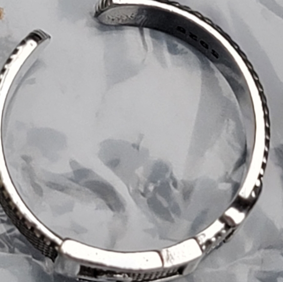 Silver Ring Adjustable belt buckle Ring NEW! - Picture 8 of 11